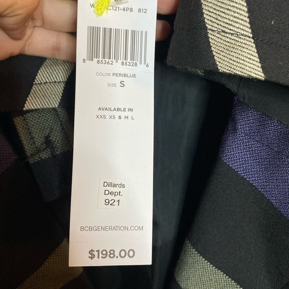 BCBGenration Women’s Blazer Small Striped Jacket s - Picture 6 of 8